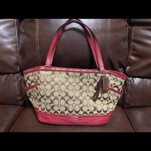 Coach Park Signature Tote